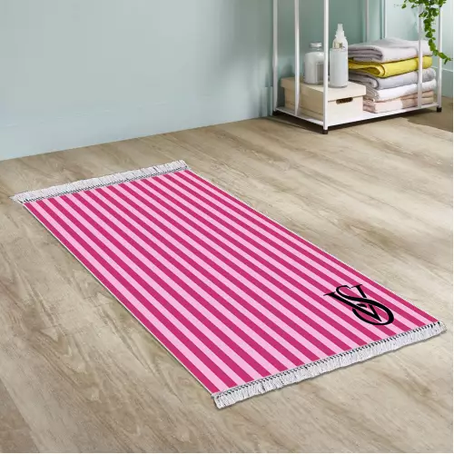 Tapis de couloir 80x200 Coton Antidérapant Rectangulaire 