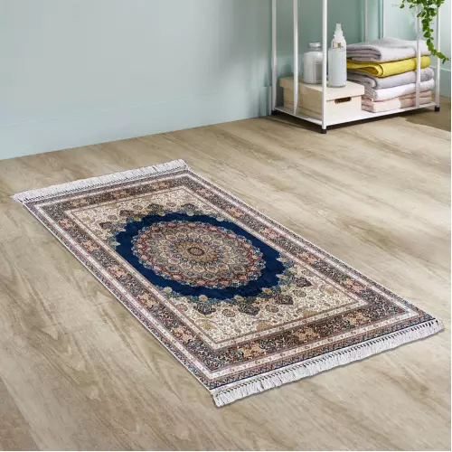 Tapis de couloir 80x200 Coton Antidérapant Rectangulaire 