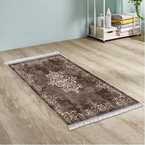 Tapis de couloir 80x200 Coton Antidérapant Rectangulaire 
