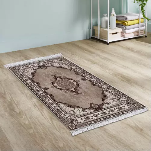 Tapis de couloir 80x150 Coton Antidérapant Rectangulaire (QR)