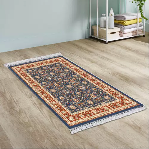 Tapis de couloir 80x200 Coton Antidérapant Rectangulaire (QR)