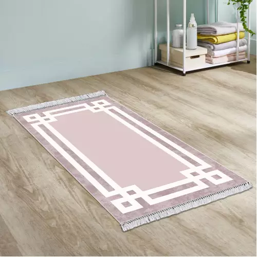 Tapis de couloir 80x150 Coton Antidérapant Rectangulaire