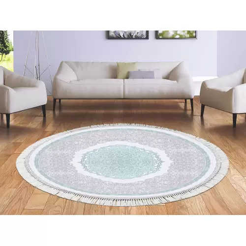 Tapis Rond 160x160 antidérapant (QR)